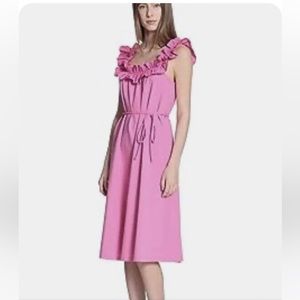 Donna Morgan pink maxi dress size 4 NWT
